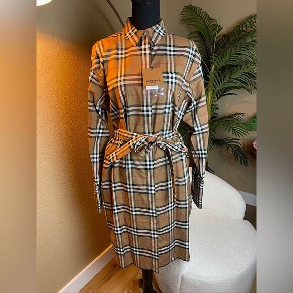 Burberry women’s shirt dress US4 - Picture 3 of 10